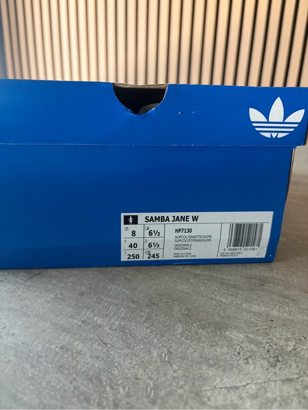 adidas Women's Brown Samba T-Strap Sneakers - Picture 4 of 8